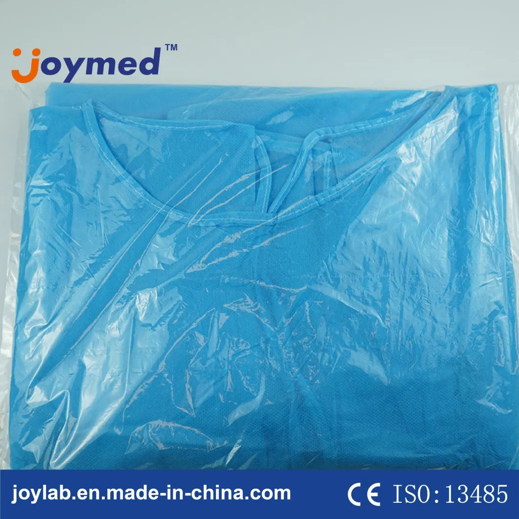 Professional Disposable PE PP CPE Protective Waterproof Surgical Isolation Gowns