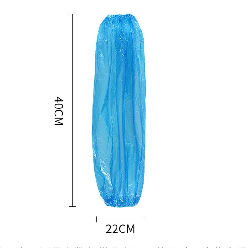 Transparent PE CPE Plastic Oversleeve Disposable Plastic Arm Sleeve